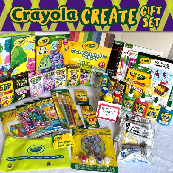 Office Crayola Create Art Gift Set Poshmark